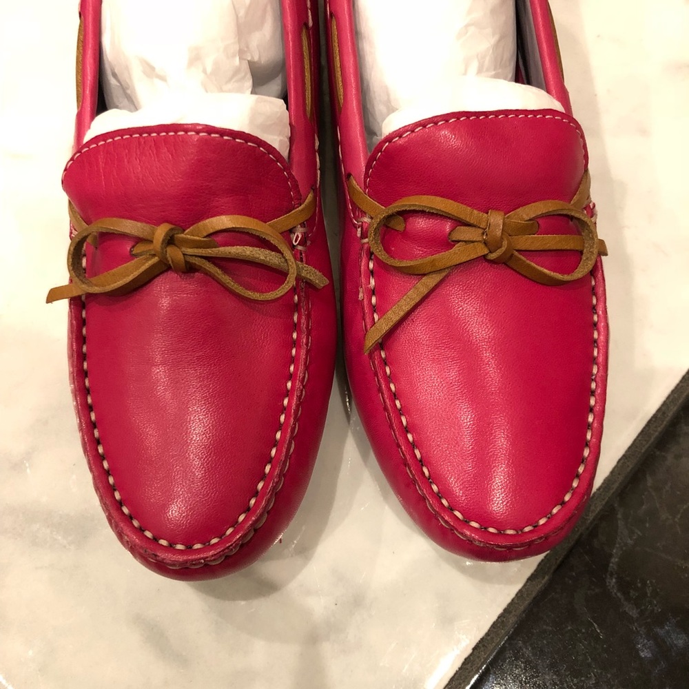 johnson & murphy mocassins pink